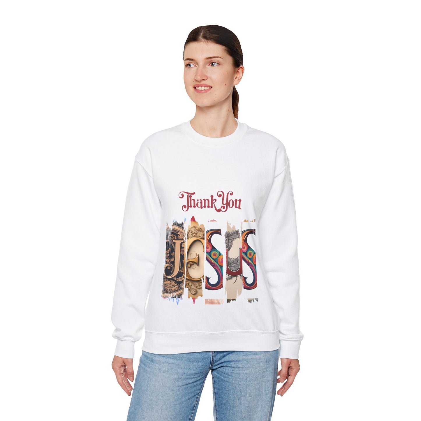 Thank You Jesus Crewneck Sweatshirt