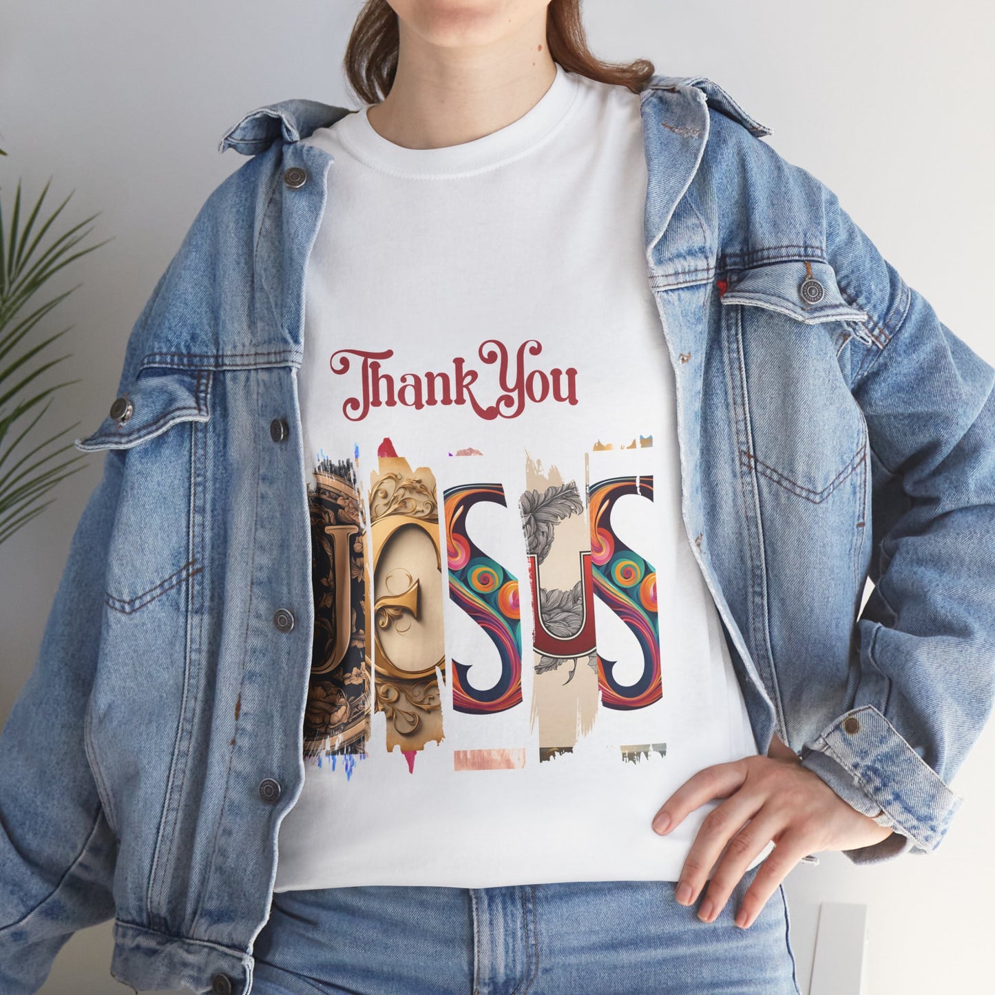 Thank You Jesus Heavy Cotton T-Shirt