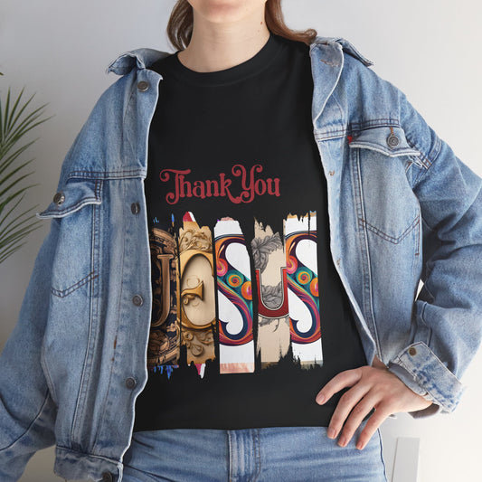 Thank You Jesus Heavy Cotton T-Shirt