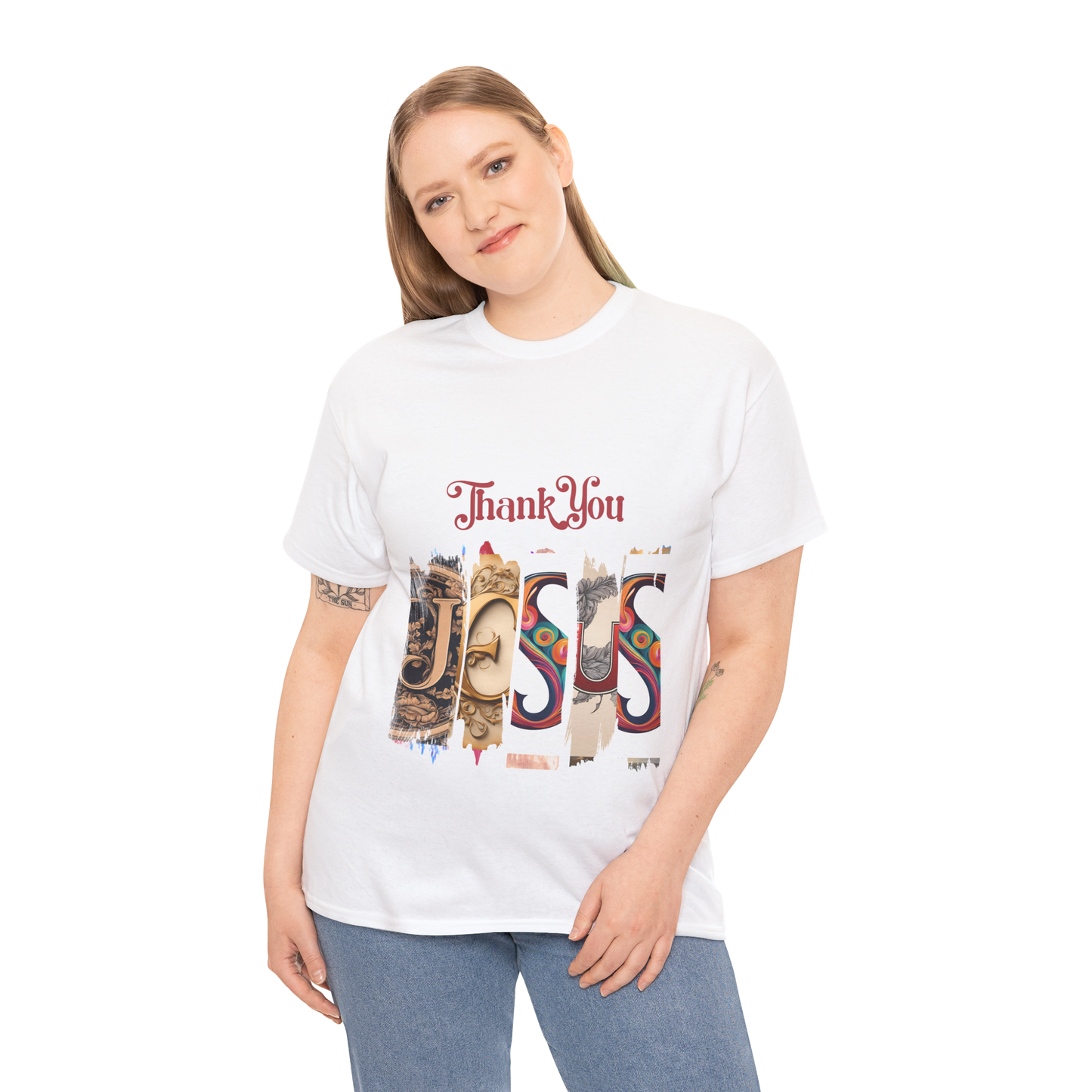 Thank You Jesus Heavy Cotton T-Shirt