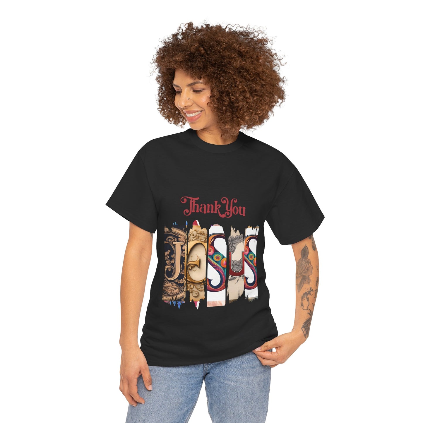 Thank You Jesus Heavy Cotton T-Shirt