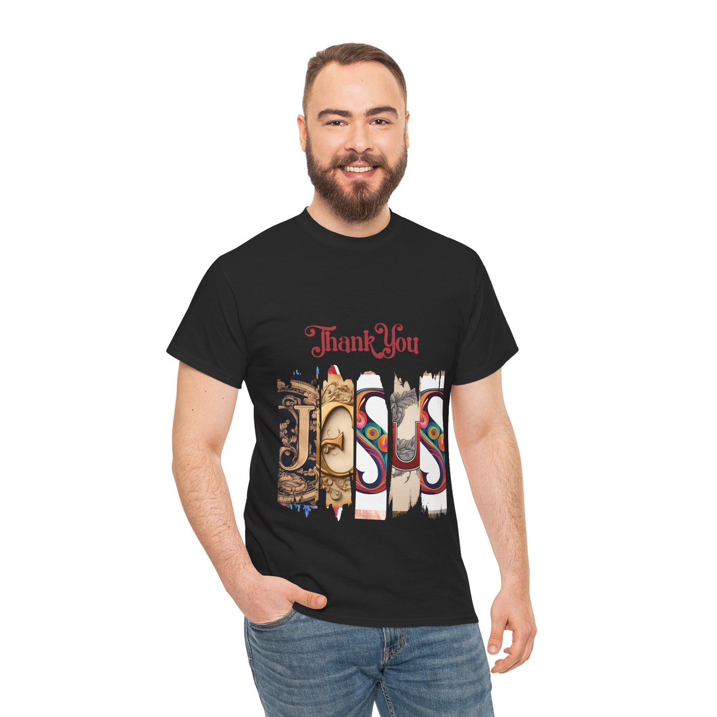 Thank You Jesus Heavy Cotton T-Shirt